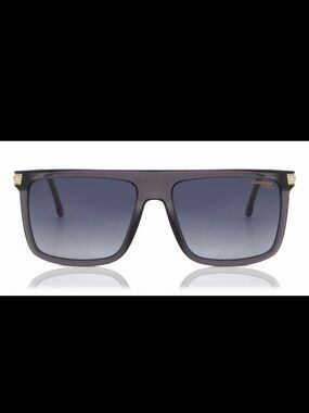 Carrera Unisex Oversized Dark Gray Gradient Sunglasses